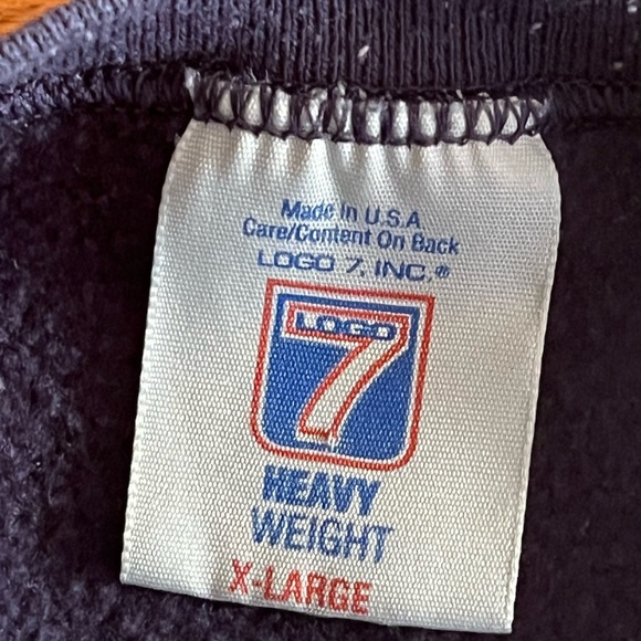 Dallas cowboys crewneck sweatshirt XL logo 7 Authentic vintage - Picture 3 of 6